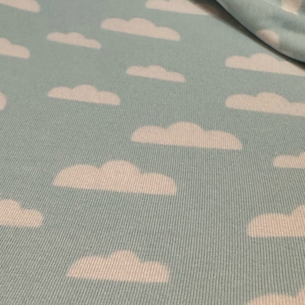 Little Sleepies Blue Elephant Snuggles Bamboo Cloud Blanket
